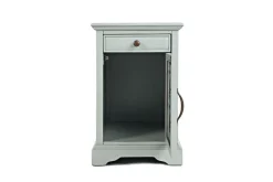 Mor Furniture Skyy Chairside Table In Black