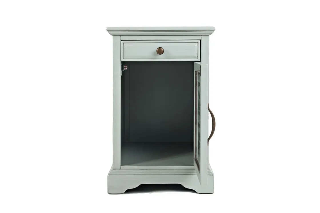 Mor Furniture Skyy Chairside Table In Black