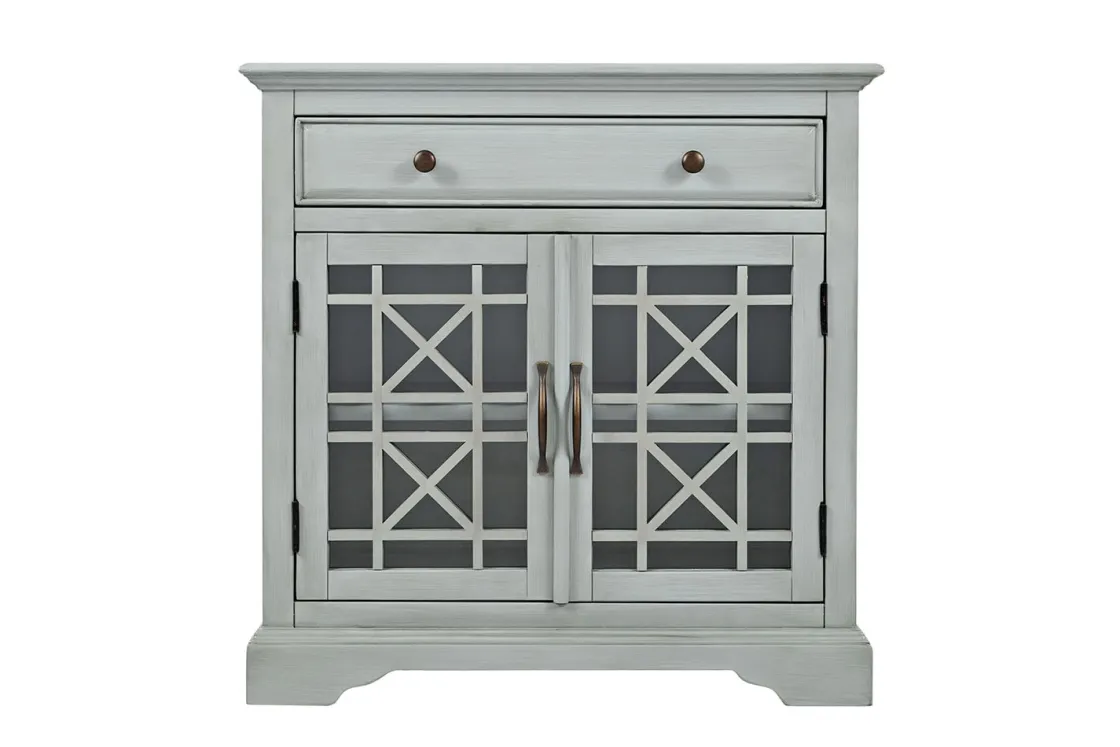 Mor Furniture Skyy Media Console In Gray, 70 Inch