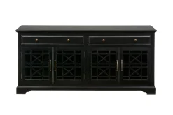 Mor Furniture Skyy Media Console In Gray, 70 Inch