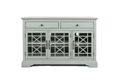 Mor Furniture Skyy Media Console In Gray, 70 Inch