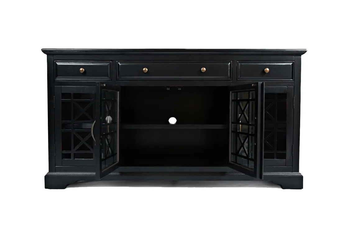 Mor Furniture Skyy Media Console In Gray, 70 Inch