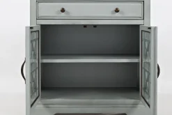 Mor Furniture Skyy Media Console In Gray, 70 Inch