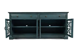 Mor Furniture Skyy Media Console In Gray, 70 Inch