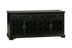 Mor Furniture Skyy Media Console In Gray, 70 Inch