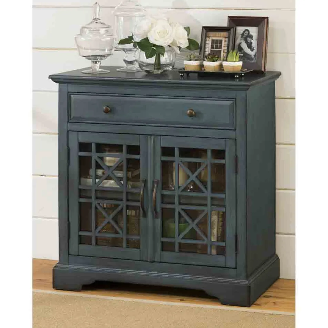 Mor Furniture Skyy Media Console In Gray, 70 Inch