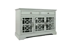 Mor Furniture Skyy Media Console In Gray, 70 Inch