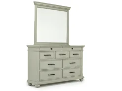 Mor Furniture Slater Mirror In Gray