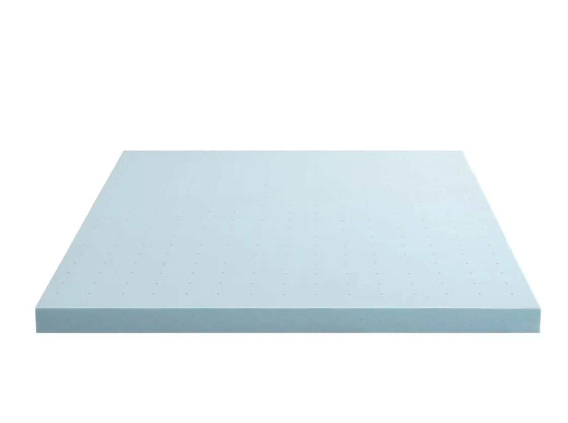 Mor Furniture Sleepmor 3 Inch Gel Infused Ventilated Mattress Topper, Twin