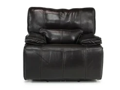 Mor Furniture Sofia 3 Power Recliner In Brown Leather
