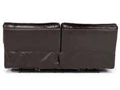 Mor Furniture Sofia 3 Power Sofa In Brown Leather