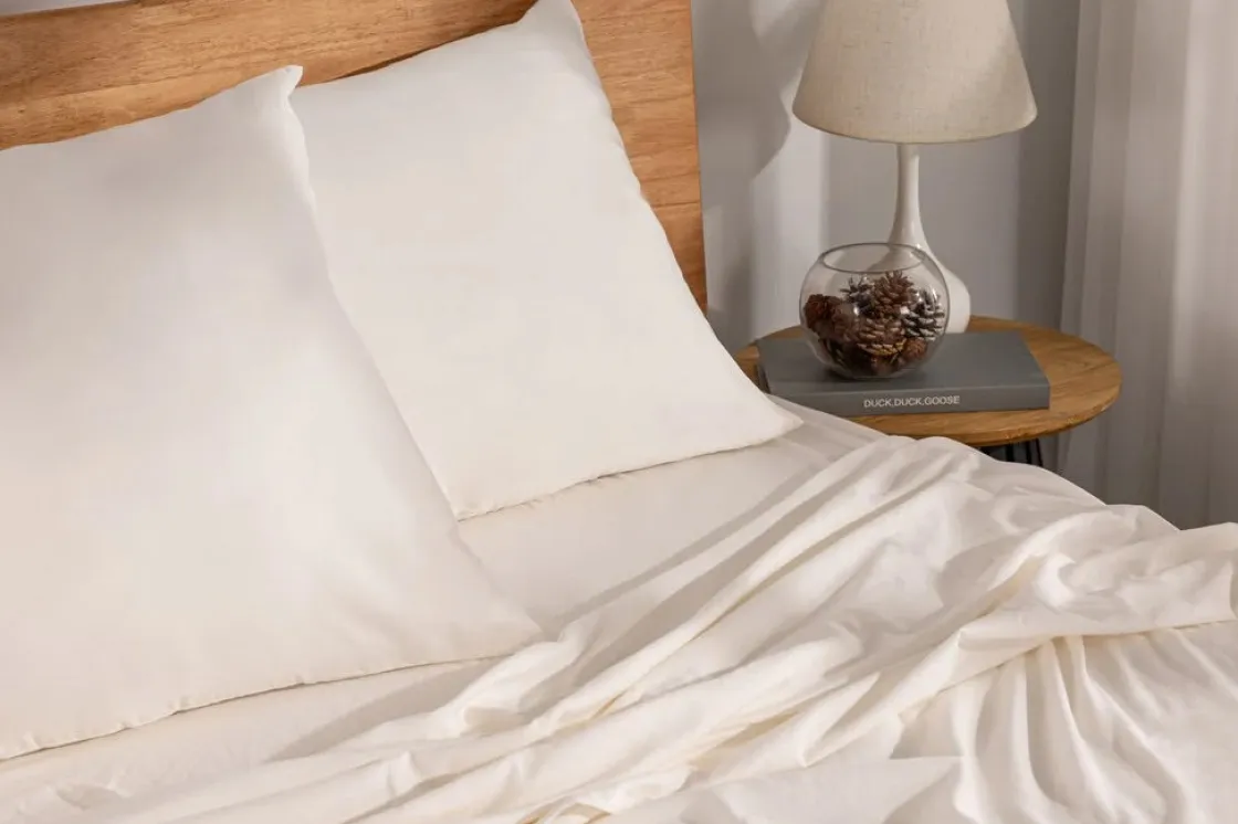 Mor Furniture Soft Wash Sheets In White, Twin