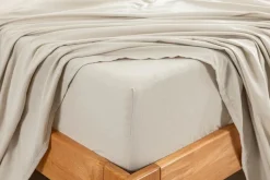 Mor Furniture Soft Wash Sheets In White, Twin