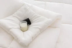 Mor Furniture Soft Washed Down Alternative Comforter In Gray, Queen