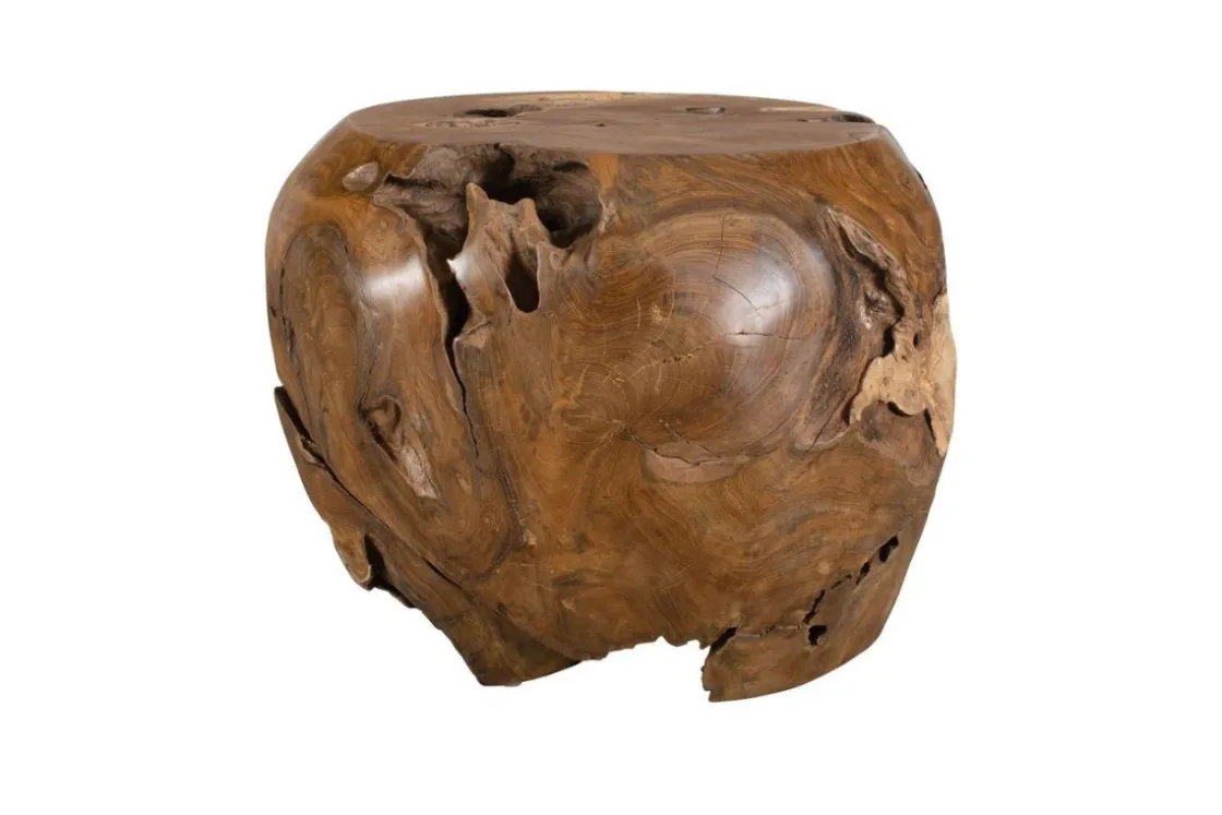 Mor Furniture Sola Outdoor Round End Table In Natural