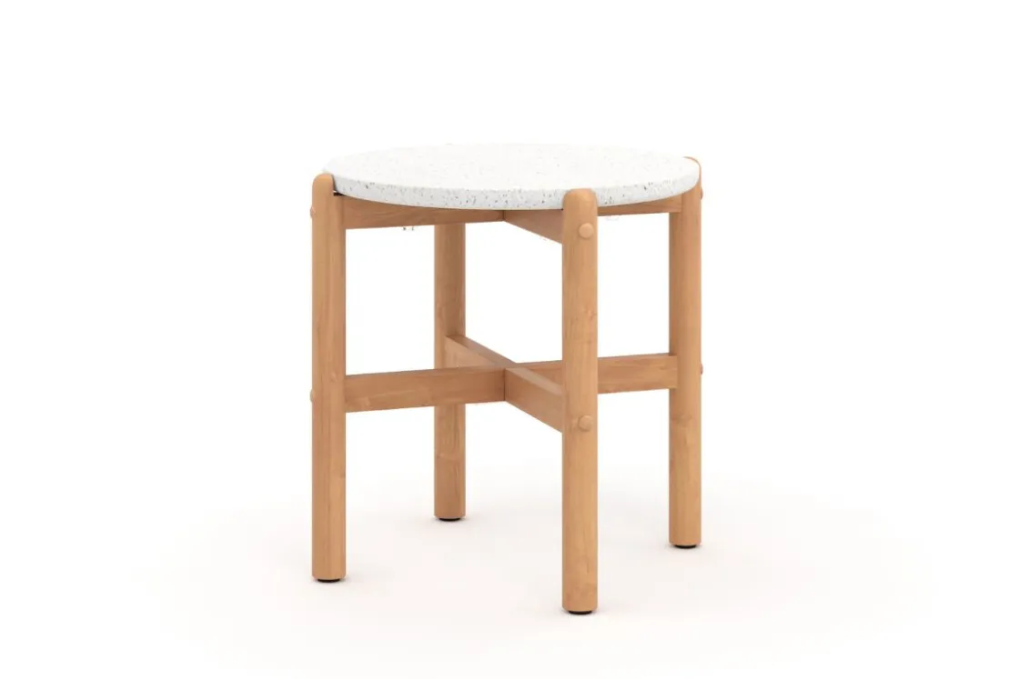 Mor Furniture Solstice Outdoor End Table In Brown
