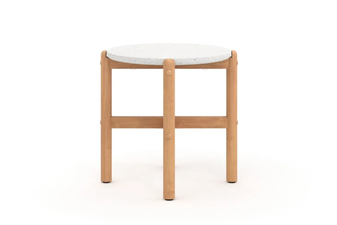 Mor Furniture Solstice Outdoor End Table In Brown