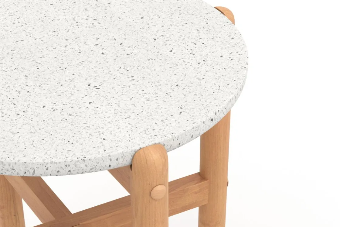 Mor Furniture Solstice Outdoor End Table In Brown