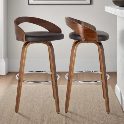 Mor Furniture Sonia Counter Height Stool In Brown