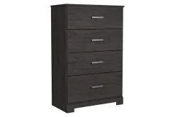 Mor Furniture Stelsie Chest In Dark Charcoal