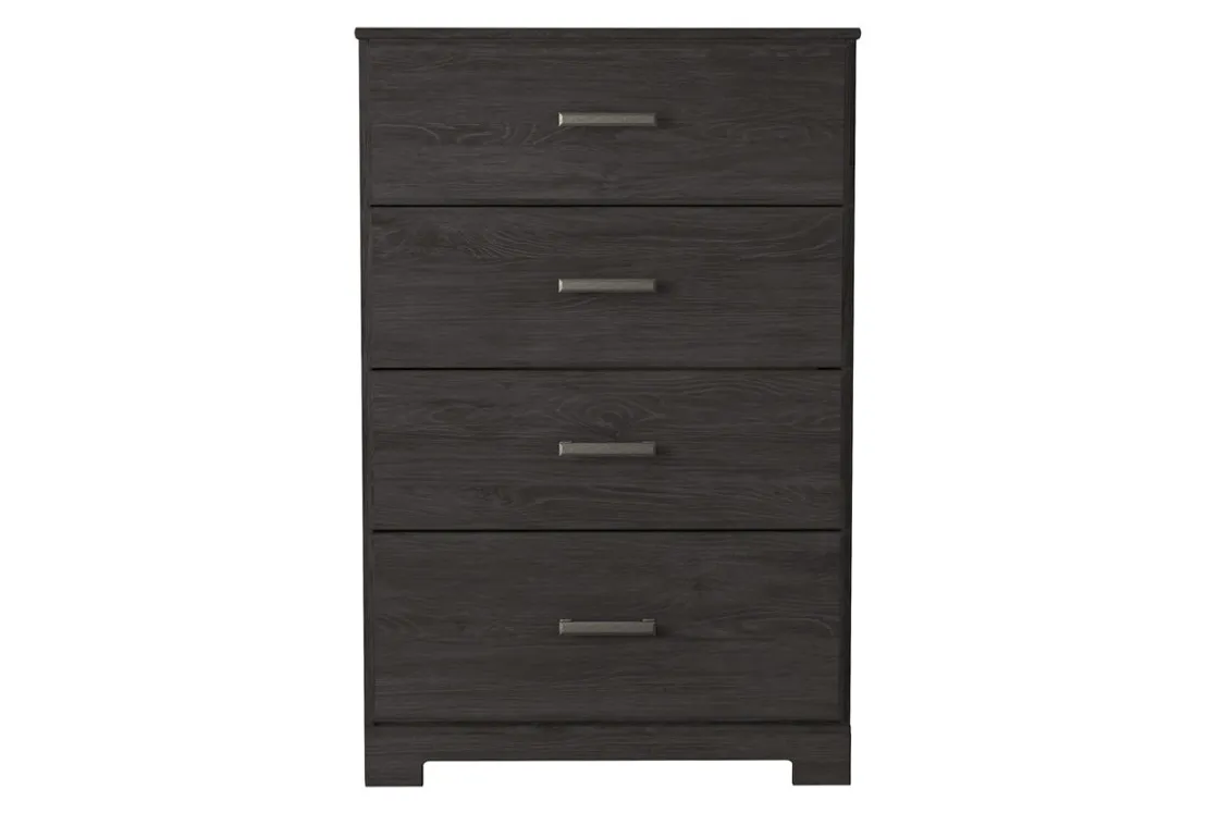 Mor Furniture Stelsie Chest In Dark Charcoal