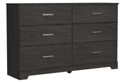 Mor Furniture Stelsie Dresser In Dark Charcoal