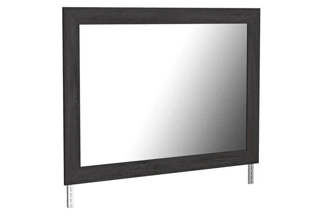 Mor Furniture Stelsie Mirror In Gray