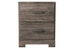 Mor Furniture Stelsie Nightstand In Dark Charcoal