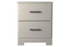 Mor Furniture Stelsie Nightstand In Dark Charcoal