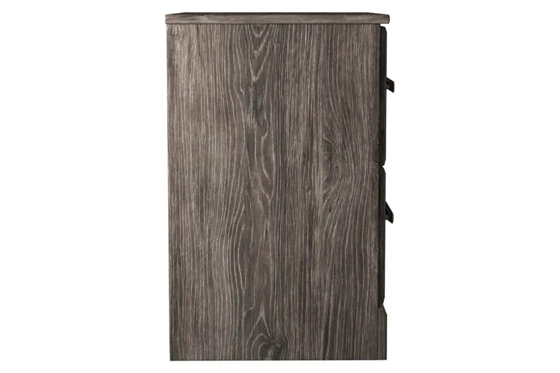 Mor Furniture Stelsie Nightstand In Dark Charcoal
