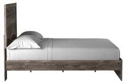 Mor Furniture Stelsie Panel Bed In Gray, Full