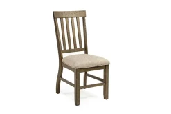 Mor Furniture Stone Side Chair In , Upholstered Slat