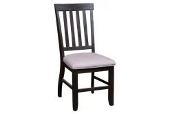 Mor Furniture Stone Side Chair In , Upholstered Slat