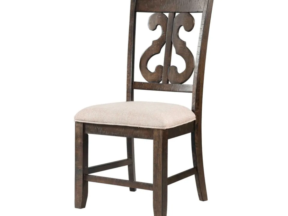 Mor Furniture Stone Side Chair In , Upholstered Slat