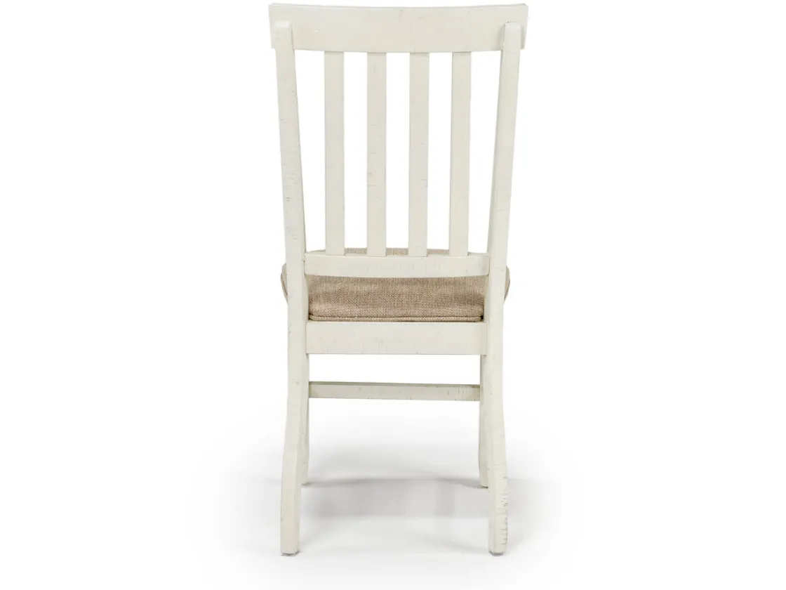 Mor Furniture Stone Side Chair In , Upholstered Slat