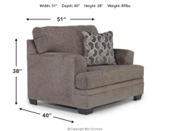 Mor Furniture Stonemeade Chair In Nutmeg