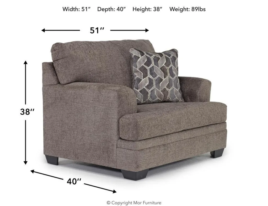 Mor Furniture Stonemeade Chair In Nutmeg