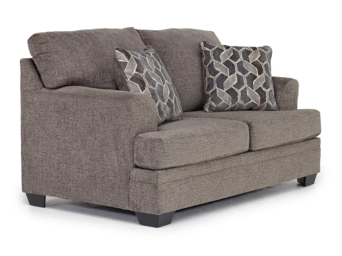 Mor Furniture Stonemeade Loveseat In Nutmeg