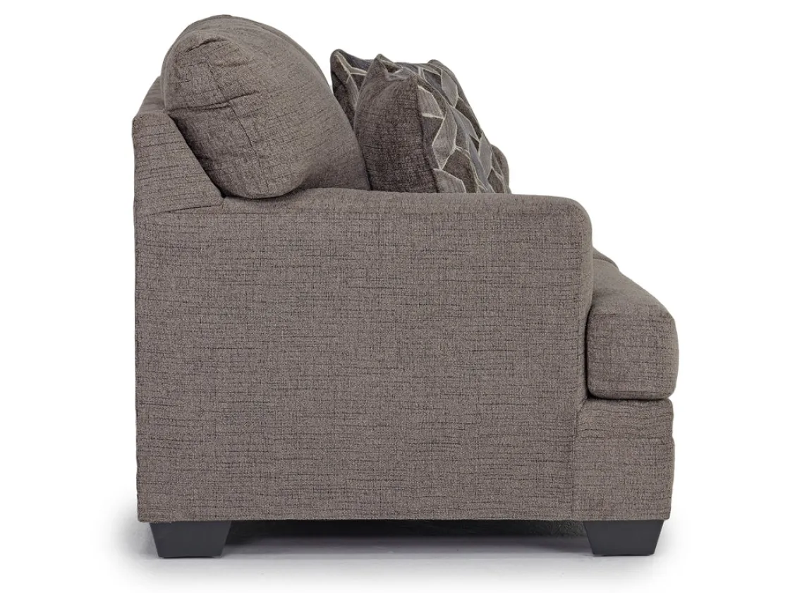 Mor Furniture Stonemeade Loveseat In Nutmeg