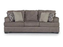 Mor Furniture Stonemeade Sofa & Loveseat In Nutmeg