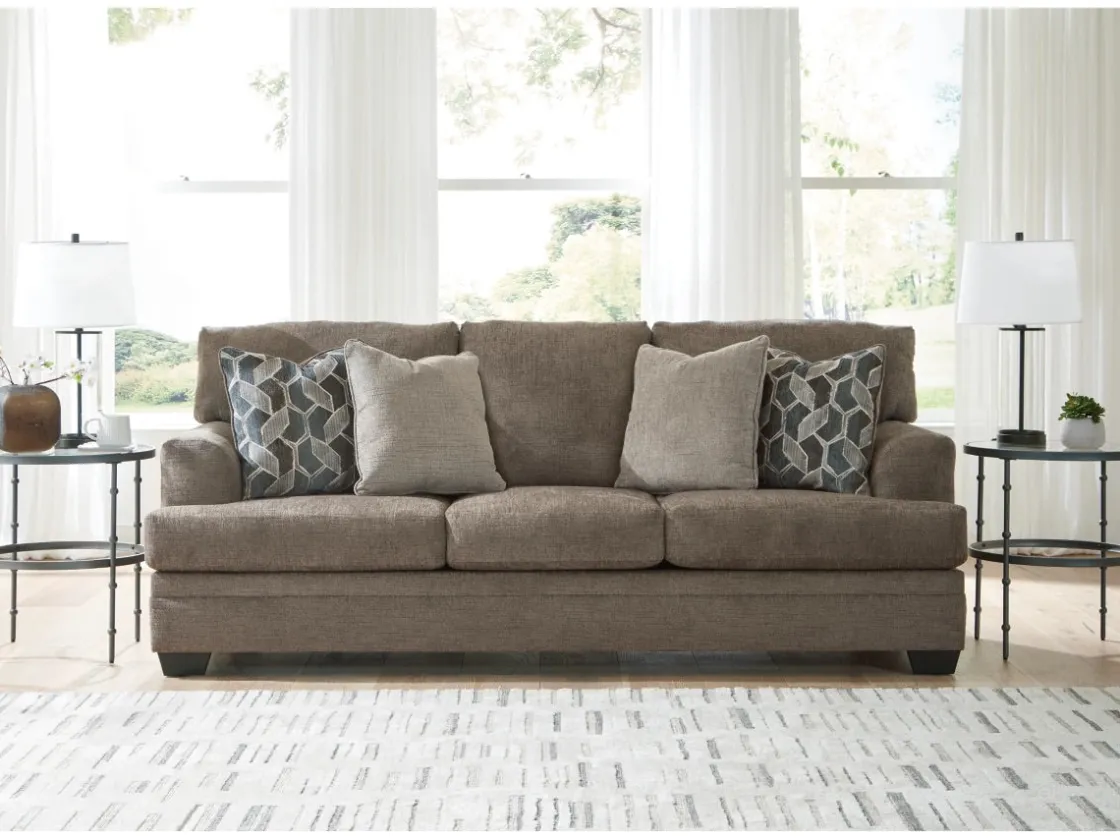Mor Furniture Stonemeade Sofa In Nutmeg