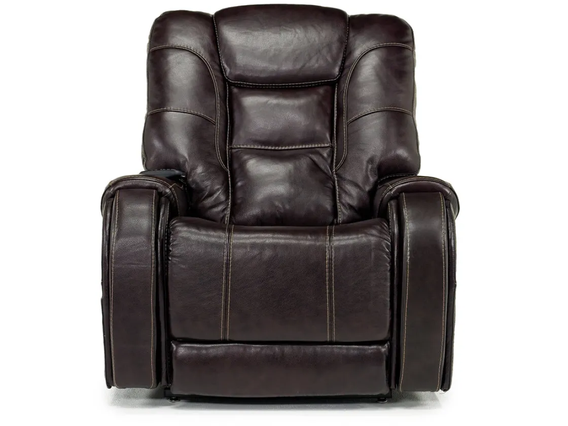 Mor Furniture Str 3 Power Lift Chair W/ Wireless Charger In Gunmetal