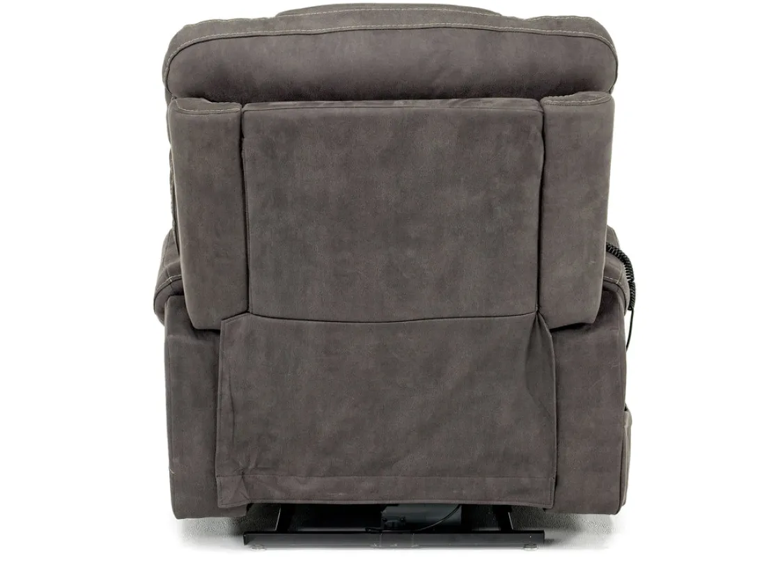 Mor Furniture Str 3 Power Lift Chair W/ Wireless Charger In Gunmetal