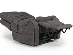 Mor Furniture Str 3 Power Lift Chair W/ Wireless Charger In Gunmetal