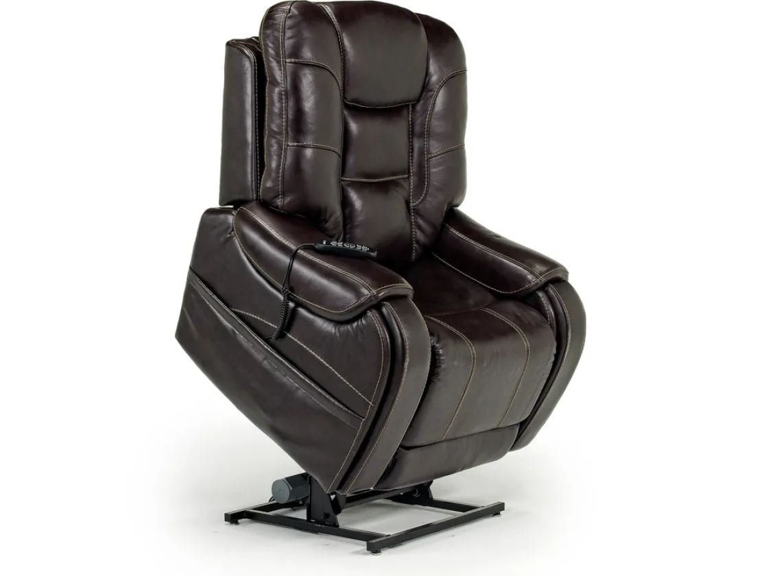 Mor Furniture Str 3 Power Lift Chair W/ Wireless Charger In Gunmetal
