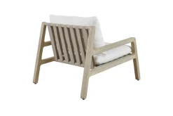 Mor Furniture Strapped Outdoor Lounge Chair In Honey