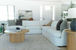 Mor Furniture Stratus 5 Piece Sectional In Aline Saddle Leather