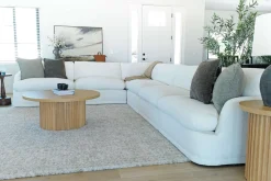 Mor Furniture Stratus 6 Piece Sectional In Aline Saddle Leather