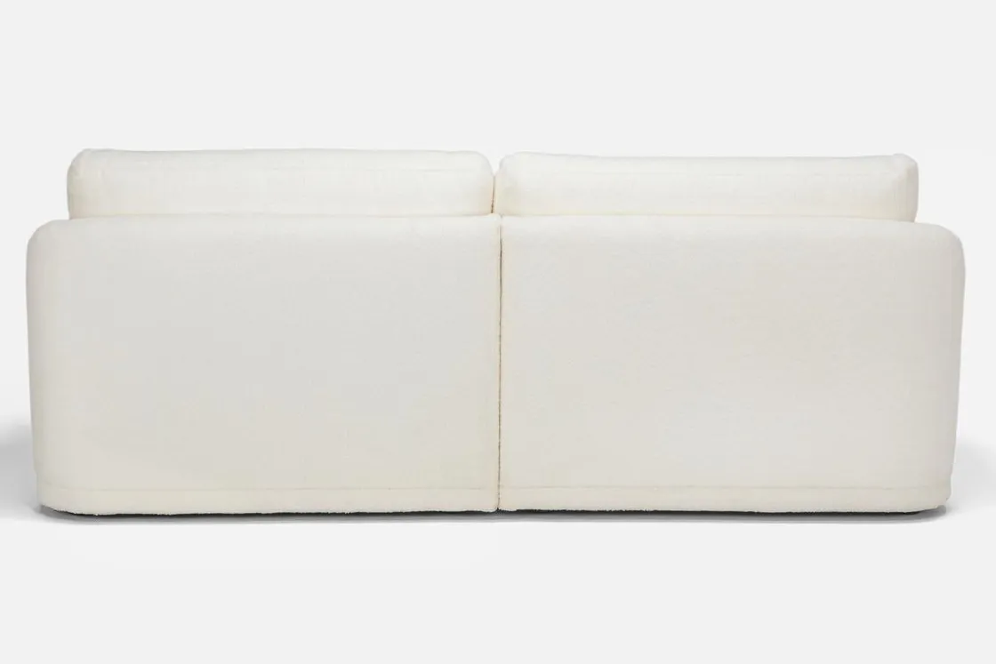 Mor Furniture Stratus Crypton Performance Loveseat In Jennie Snow