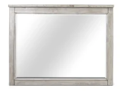 Mor Furniture Sullivan Mirror In Drift Gray